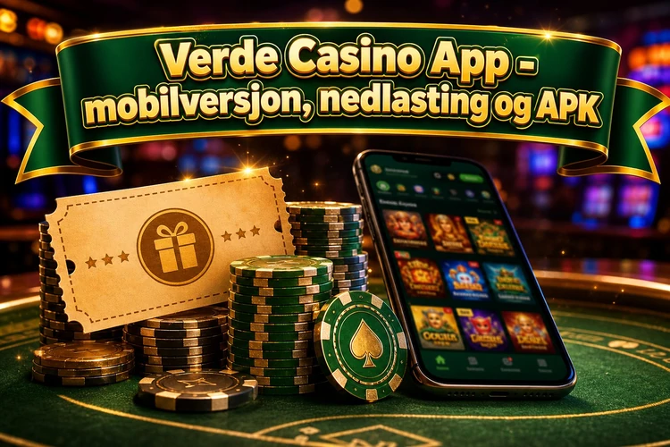 App Verde Casino - mobilversjon, nedlasting og APK