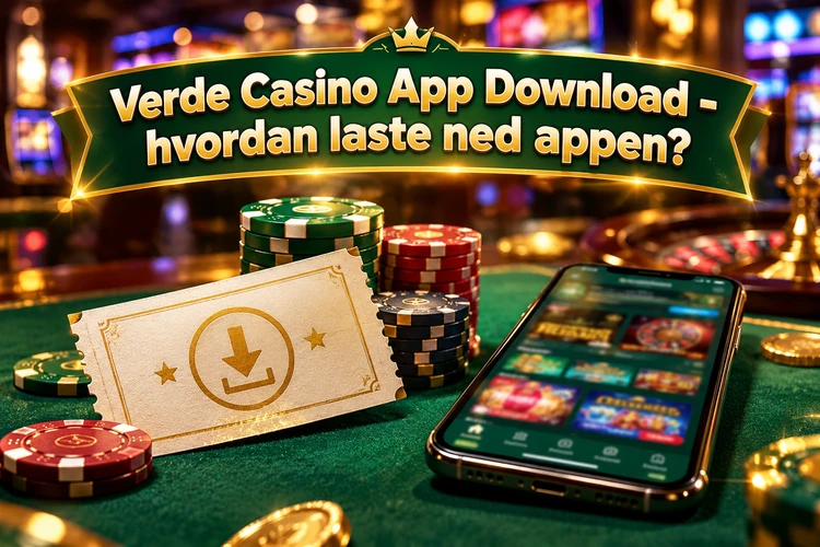 Verde Casino App Download - hvordan laste ned appen?