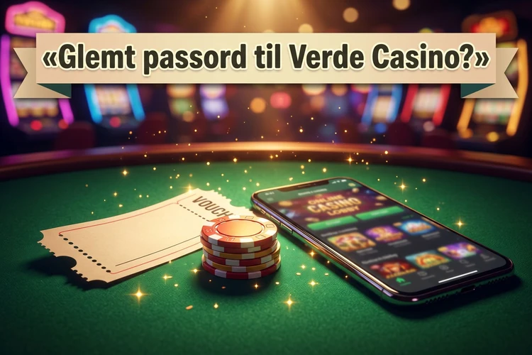 Glemt passord til Verde Casino?